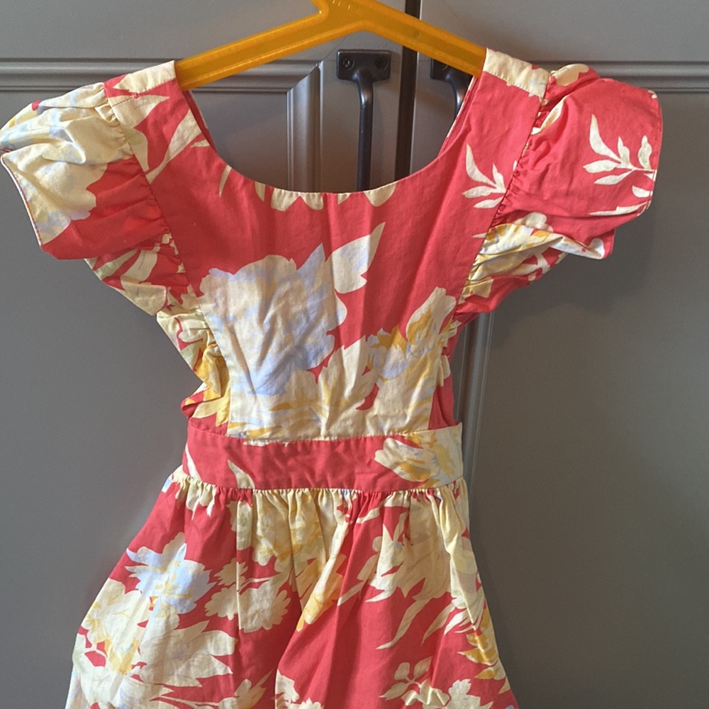 Beautiful cotton Bonpoint apron dress